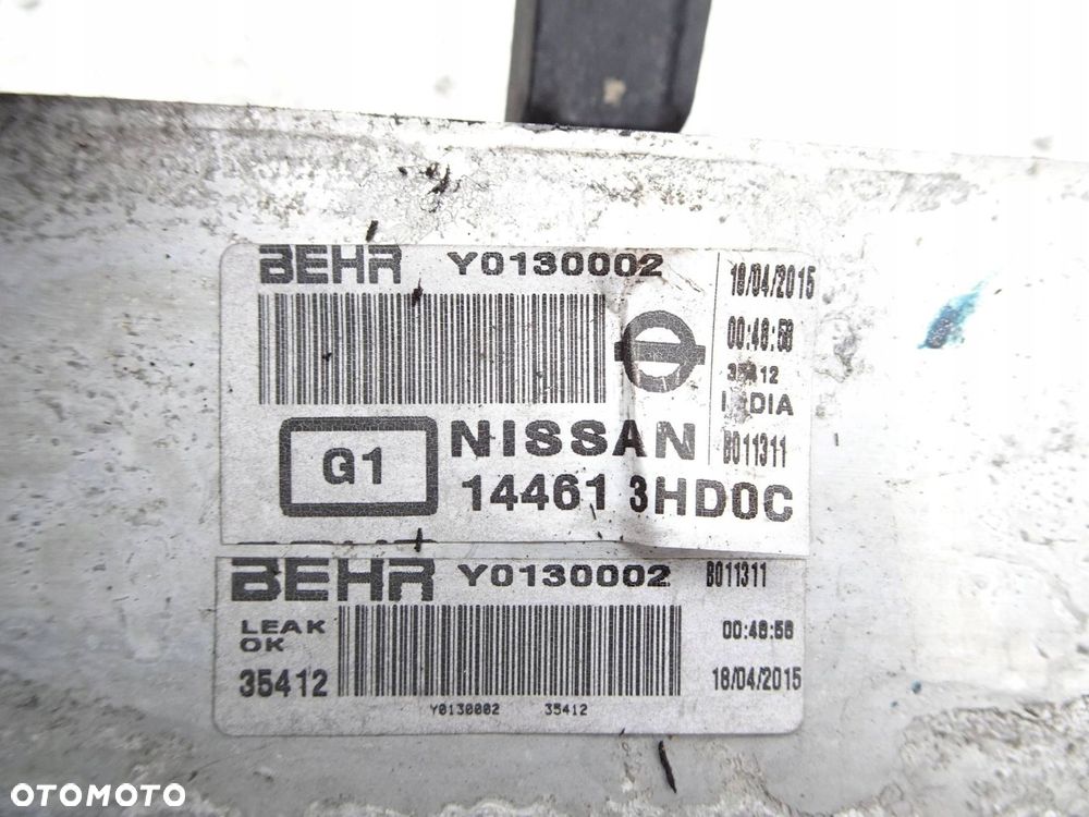 intercooler nissan note e12 1.2 dig-s 144613hd0c - 5