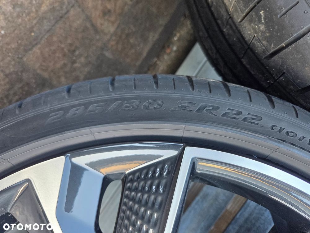 OE Audi RS6 RS7 C8 4K Koła felgi 22" z oponami Pirelli 285/30 R22 kute jak nowe - 15