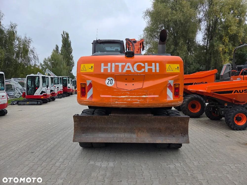 Hitachi Koparka Kołowa HITACHI ZX170W -5B Szybkozłącze Hydrauliczne + 3 łyżki - 4