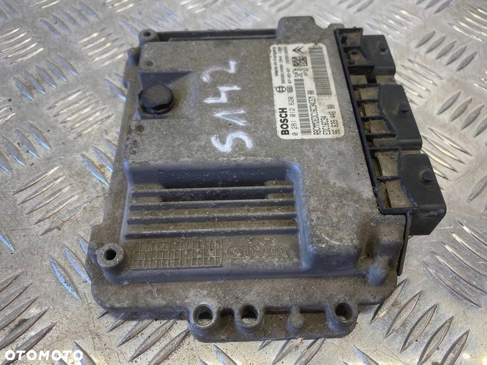 STEROWNIK KOMPUTER SILNIKA MODUŁ PEUGEOT CITROEN BERLINGO 9659614980 - 1
