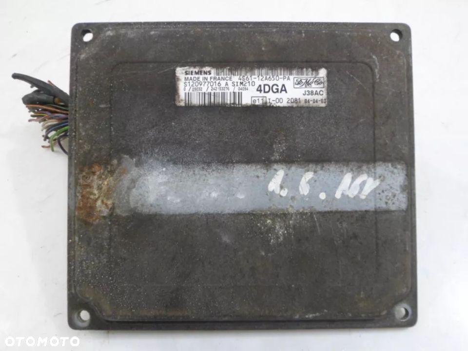 KOMPUTER STEROWNIK FORD fiesta s120977016a 4dga - 2
