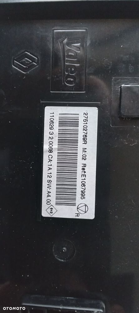 RENAULT OE panel klimatyzacji 275102769R - 2