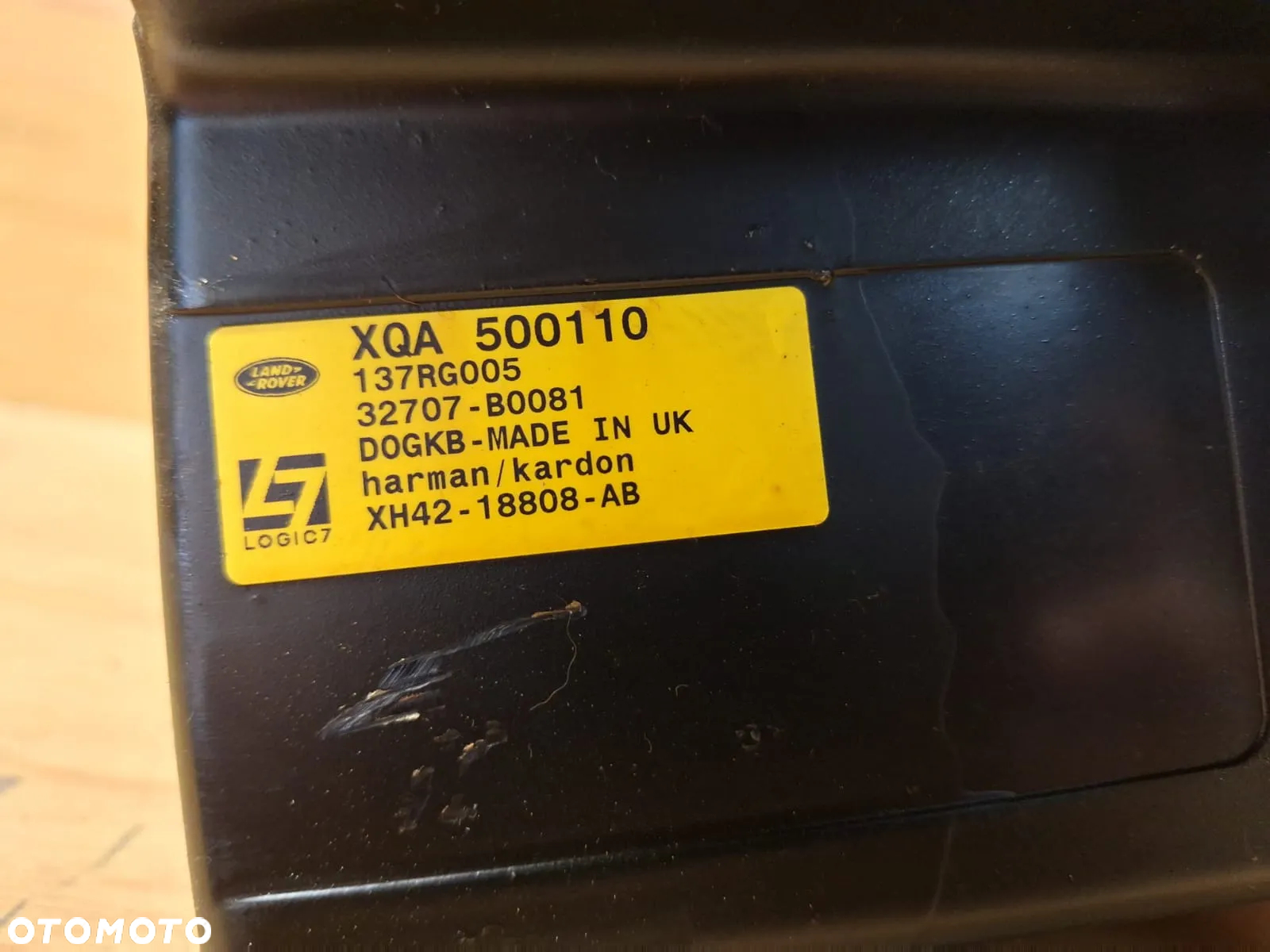 Głośnik subofer range rover vogue l322 lift  XQA500110 - 4