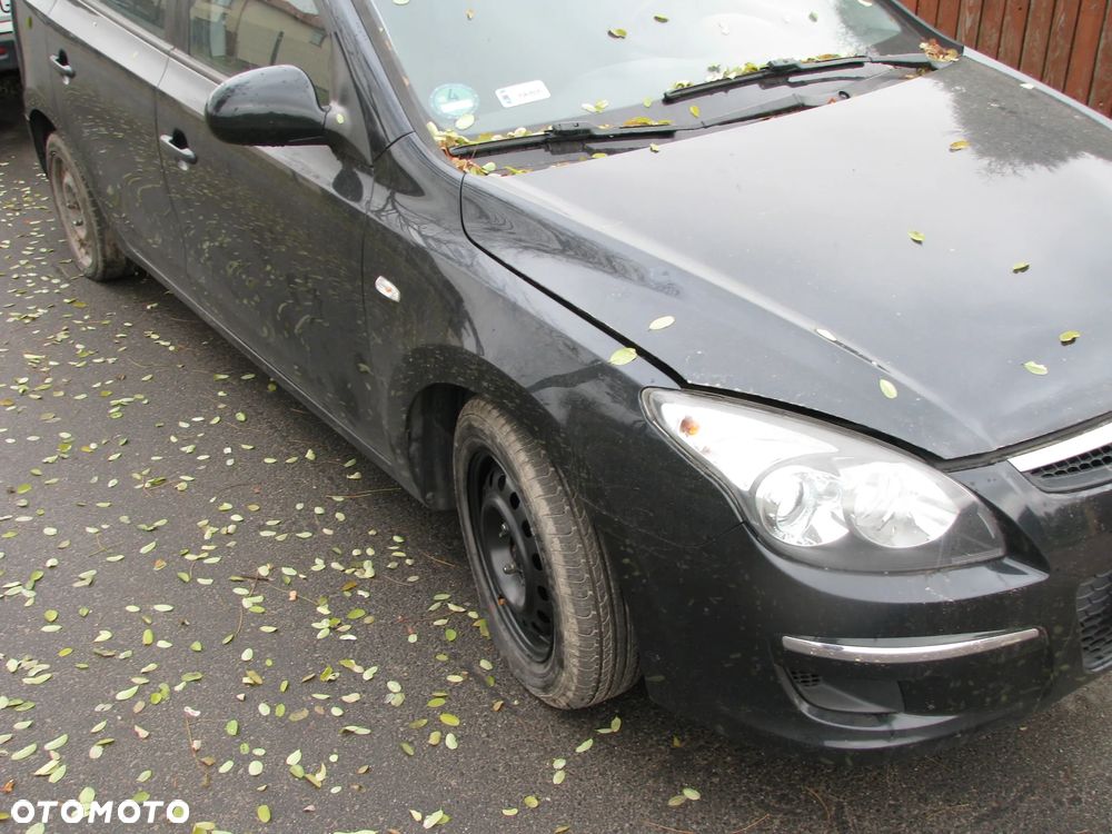 HYUNDAI I30 KOMBI 1.6 CRDI MASKA DRZWI ZDERZAK BŁOTNIK CZĘŚCI CZARNY KOD LAKIERU 9F