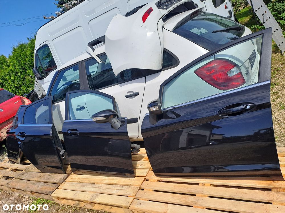 Ford Fiesta MK VII 5D kompletna klapa bagażnika drzwi kod lakieru D9 i inne - 3