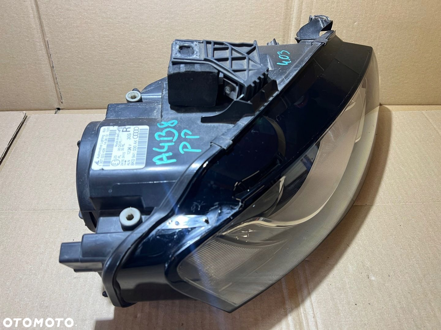 AUDI A4 B8 LAMPA XENON PRAWY PRZÓD PRAWA PRZEDNIA LED - 7