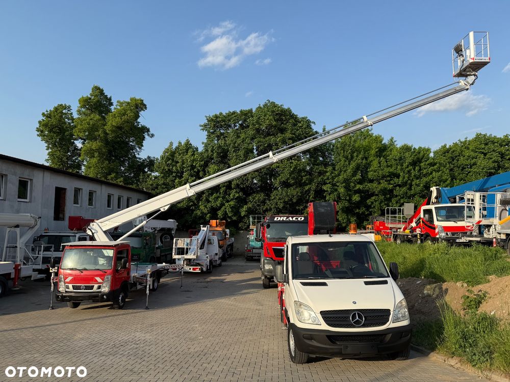 Nissan Podnośnik Koszowy Multitel Mt 204 20,5 metra 14 w Bok Kosz 300 KG!!! Zwyżka!UDT! jak Wumag Ruthmann GSR - 23