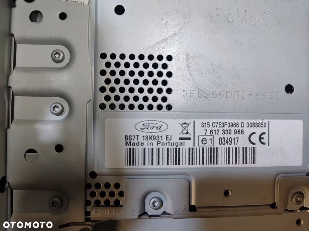 MONDEO MK4 RADIO Z KODEM BS7T18K931EJ - 6