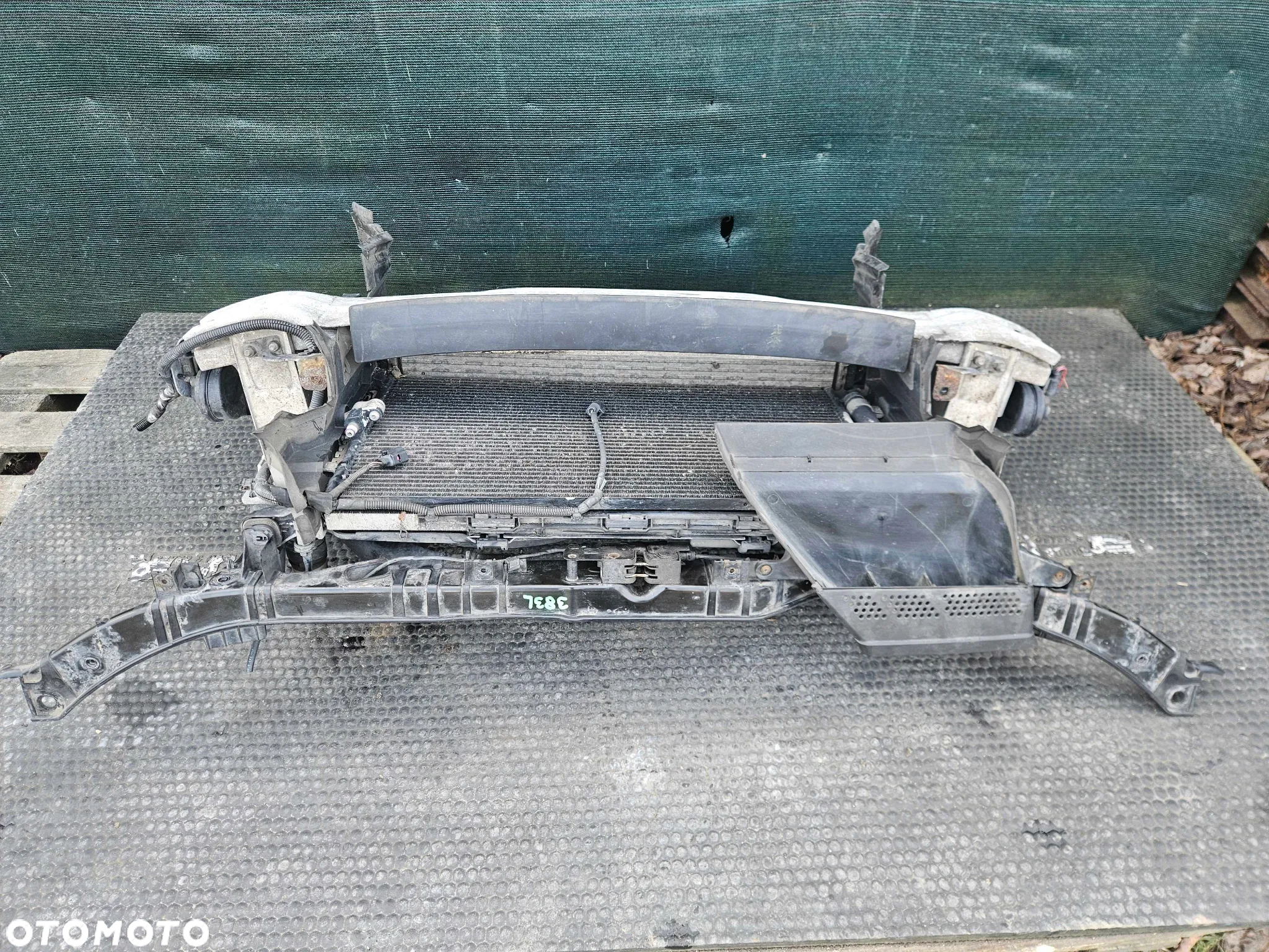 Pas Przedni Wzmocnienie Czołowe Belka Zderzaka Chłodnice Intercooler Wentylator 1.8 2.0 TFSI 2.0 TDI AUDI A4 B8 - 23