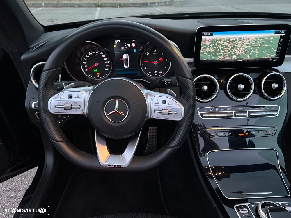Mercedes-Benz C 220 d Cabrio 9G-Tronic AMG Line - 31