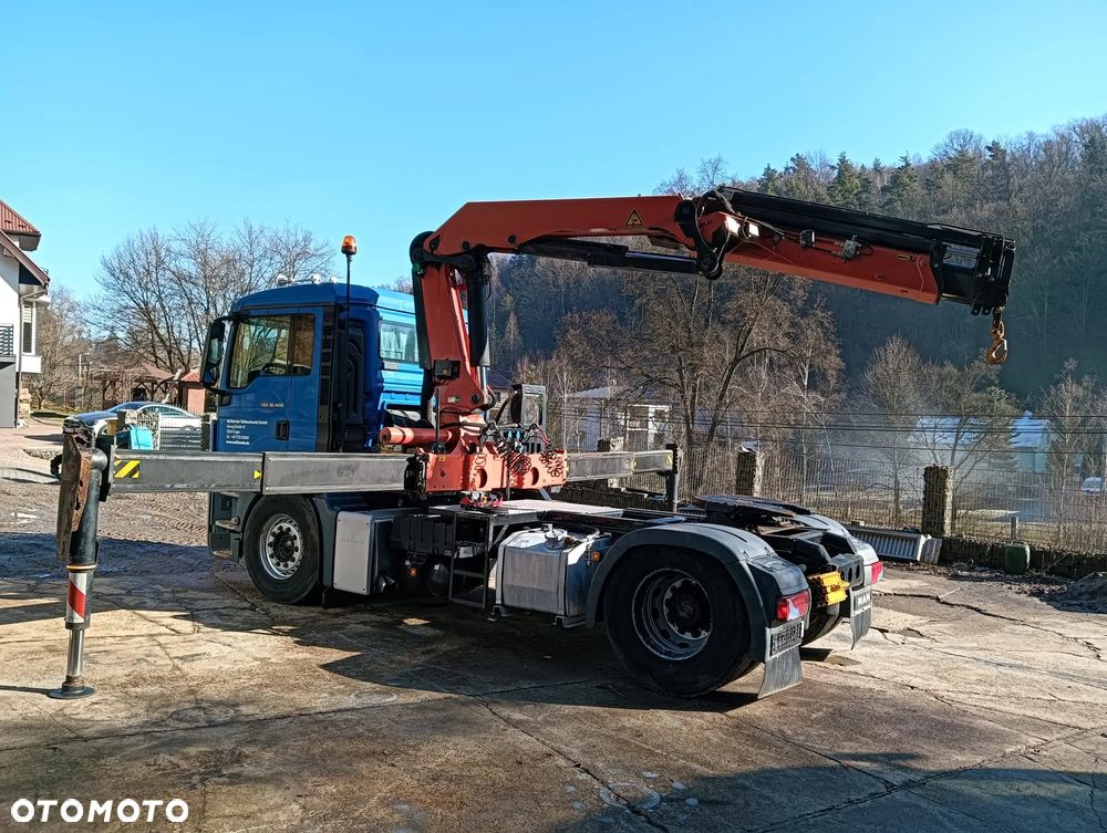 MAN TGS 18.400 + Palfinger PK 22002 | Żuraw 22tm | Pilot | 417tys km | Euro 5 | HDS | ciągnik siodłowy dźwig podnośnik - 1