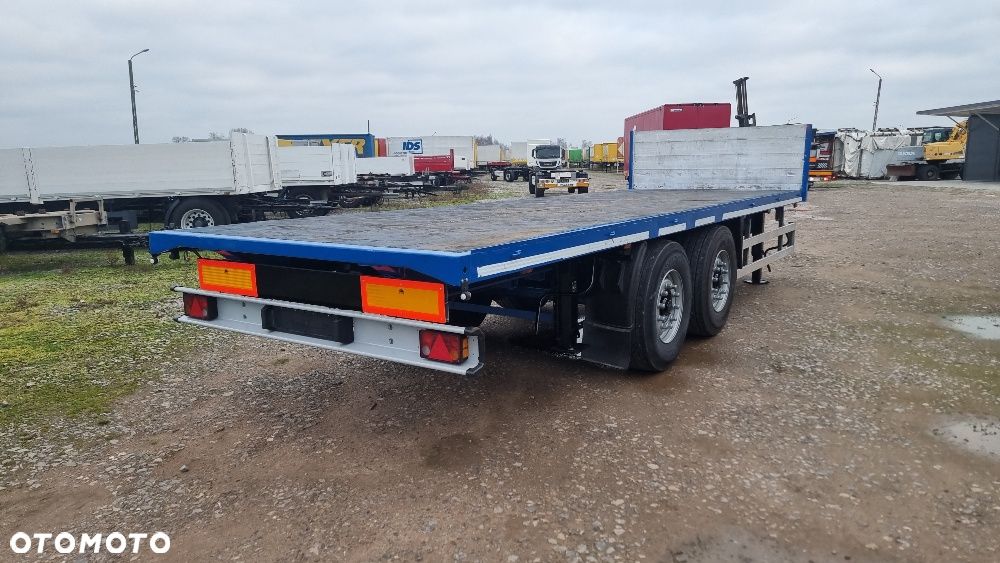 Schmitz Cargobull 21.000zł netto TANDEM 7.45M GÓRNY ZACZEP PLATFORMA  PODUSZKA ST.BDB MOŻLIWOŚĆ TRANSPORTU - 3