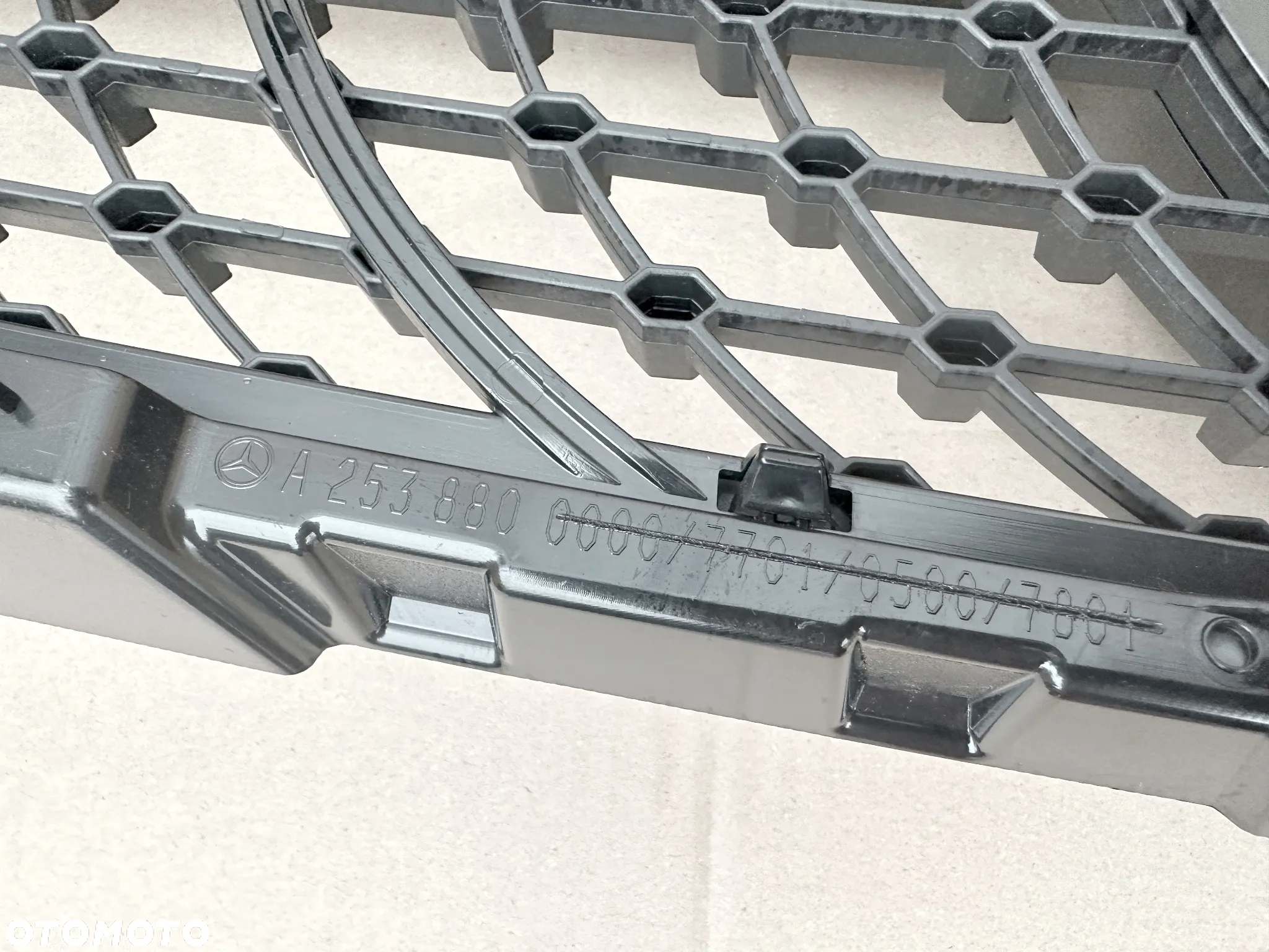 GRILL ATRAPA Mercedes W253 A253 GLC AMG DIAMOND, pod KAMere - 11