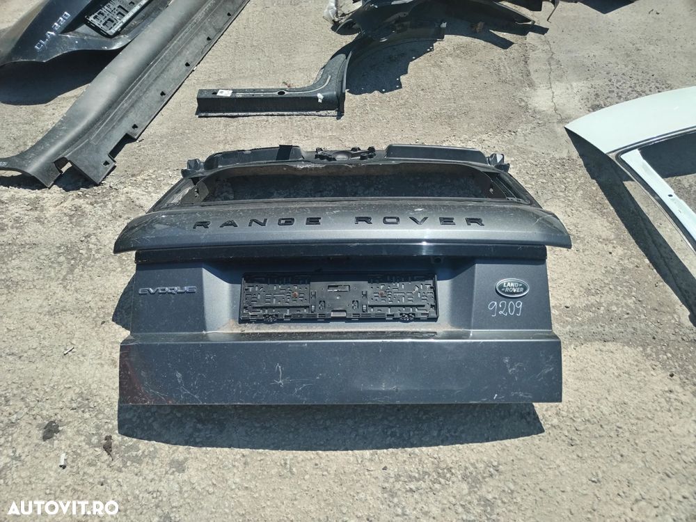 Hayon, Capota portbagaj, Range Rover Evoque, 2011, 2012, 2013, 2014, 2015, 2016, 2017, 2018. - 3