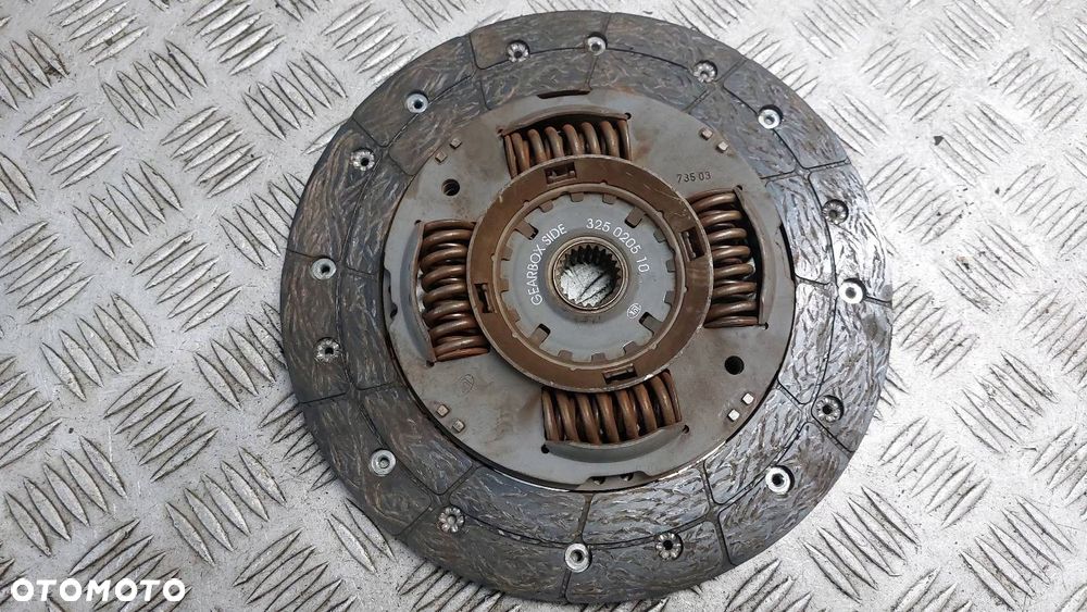 KOMPLETNE SZTYWNE SPRZĘGŁO TARCZA  DOCISK  FORD TRANSIT V LIFT 2.0 DI - 6