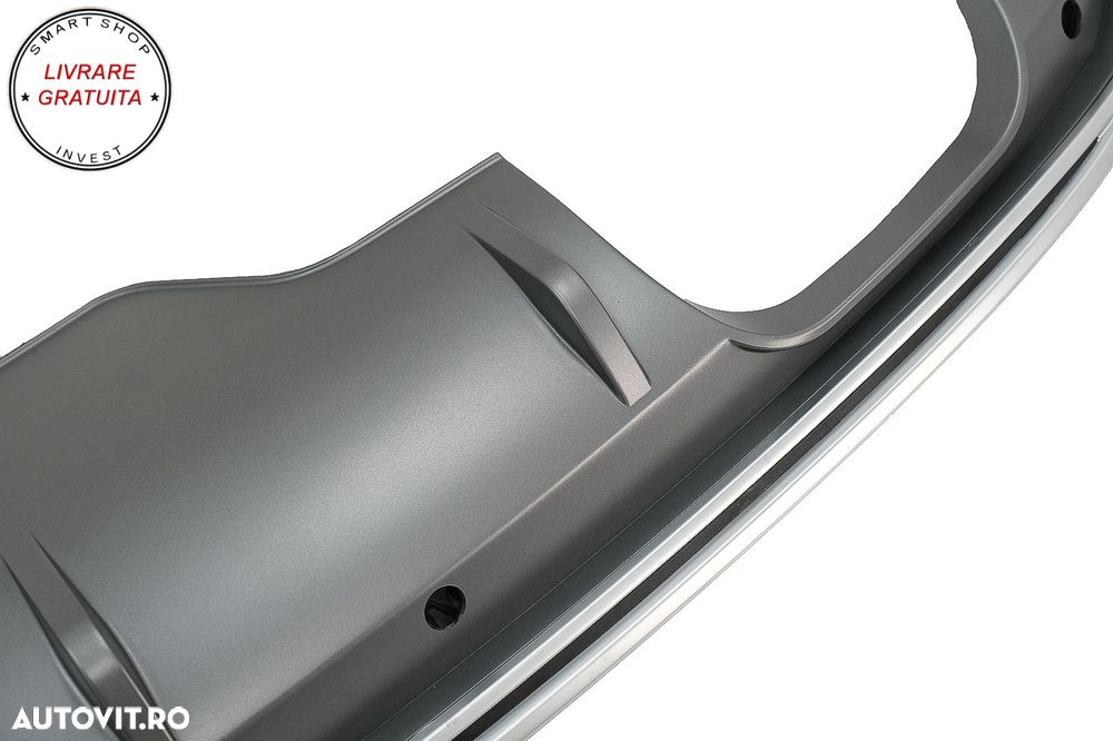 Difuzor Bara Spate Audi Q5 8R (2009-2016) Gri Platinat- livrare gratuita - 10