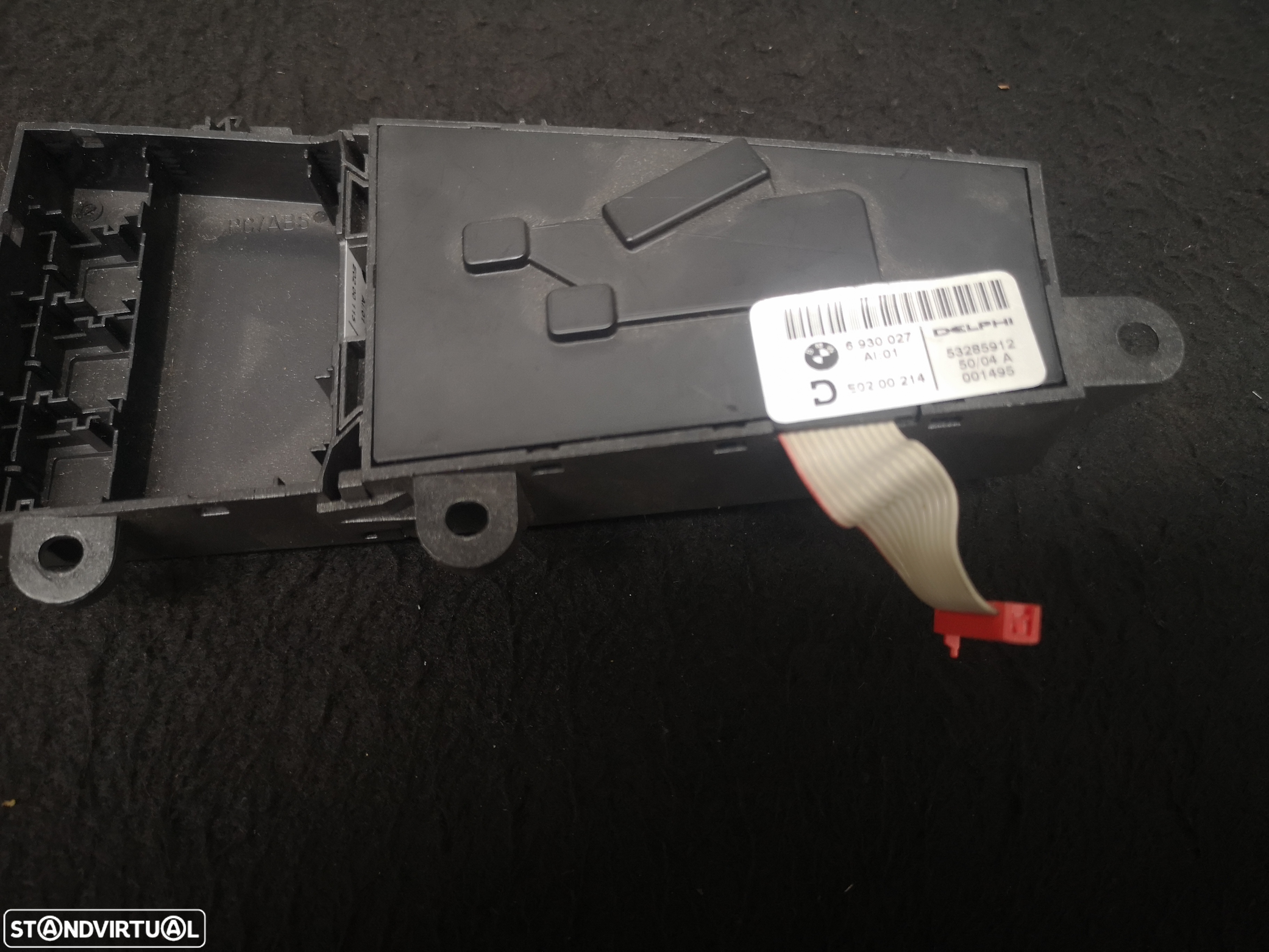 Interruptor comando banco frente esquerda  ORIGINAIS BMW7 E65 E66 2001-2008 - 3