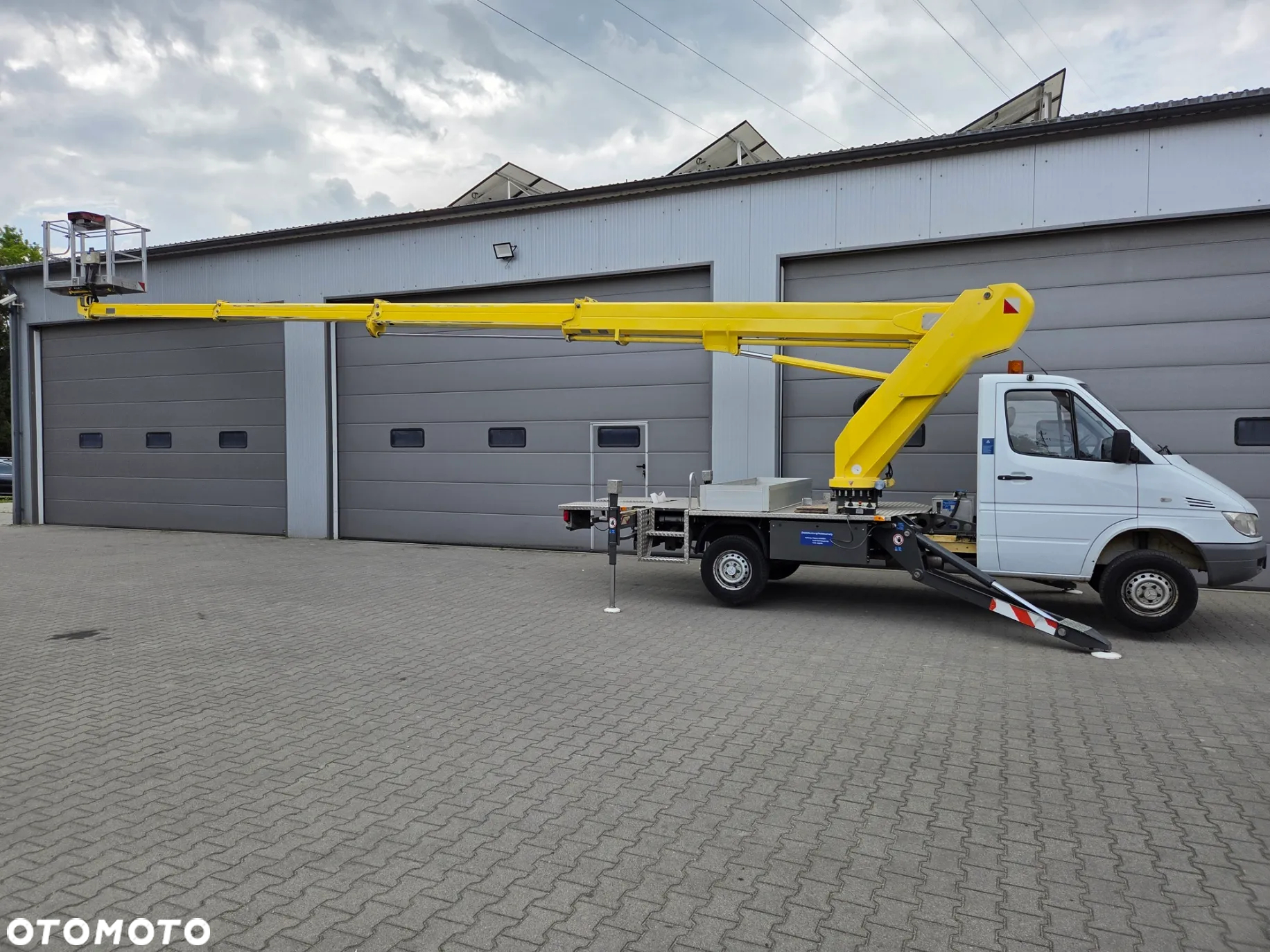 Mercedes-Benz Sprinter 311CDI - 22 m Wumag WTB 220 - Podnośnik koszowy ZWYŻKA jak Palfinger P Ruthmann TB Multitel GSR - 7