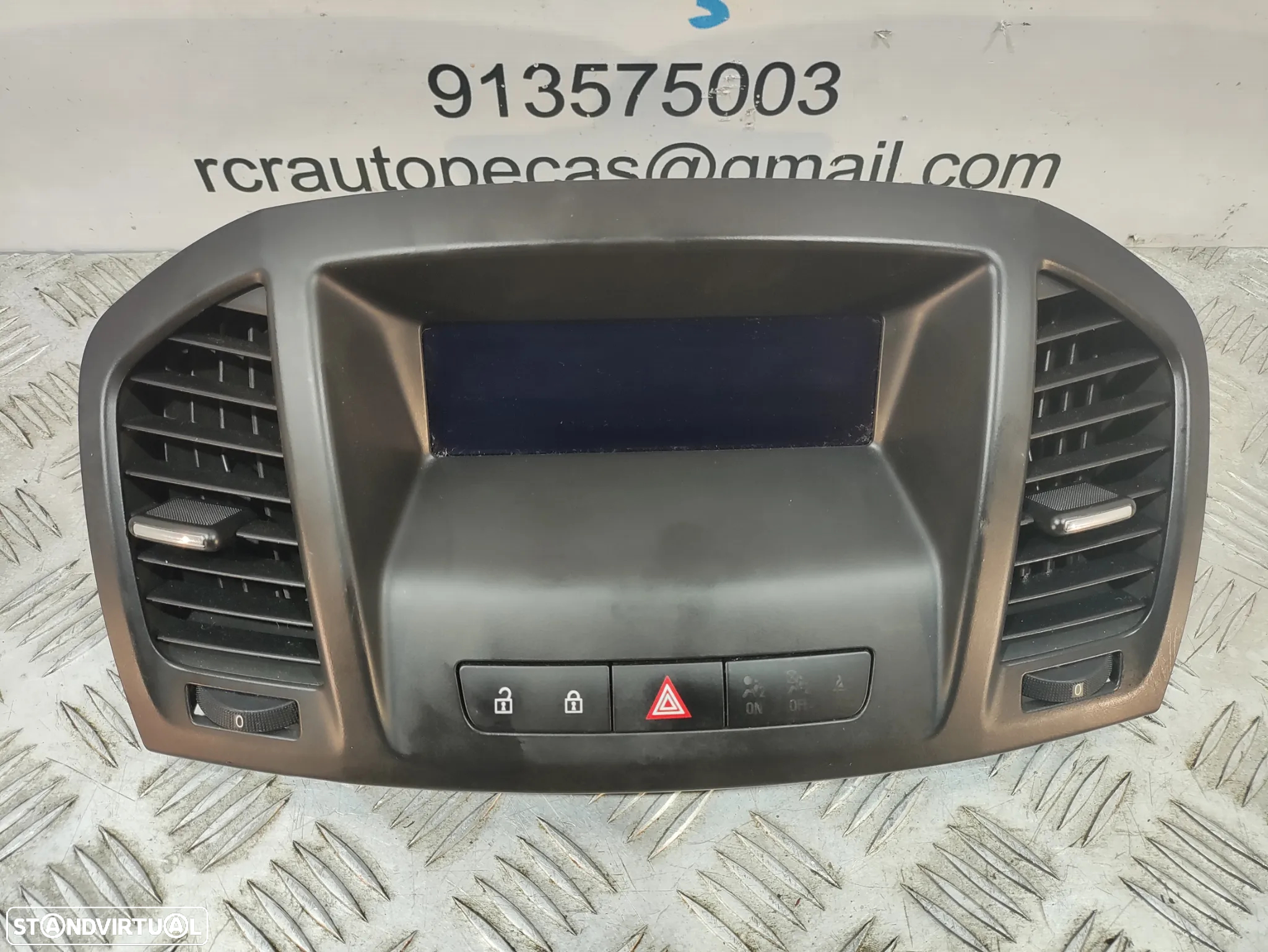DISPLAY ECRA RADIO MULTIMEDIA MULTIFUNÇÕES OPEL INSIGNIA A G09 12844841G A2C53363871 - 6