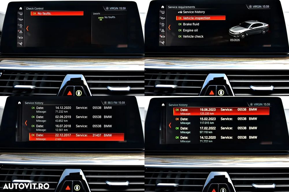 BMW Seria 5 520d Efficient Dynamics Edition Aut. Luxury Line - 15