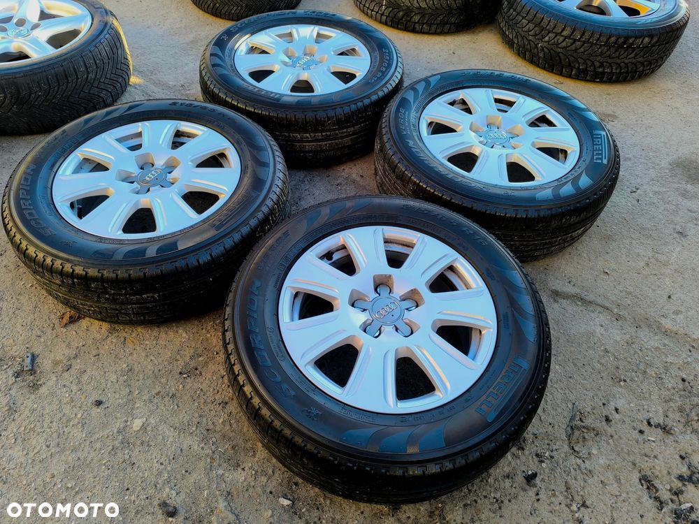 5x112 Alufelgi Felgi Aluminiowe 16 Koła Całoroczne Wielosezonowe AUDI A3 8V 8P A4 B5 B6 B7 A6 C5 C6 Q2 Q3 VW SEAT SKODA 7mm Legnica ALU-RAD 215/65 - 3