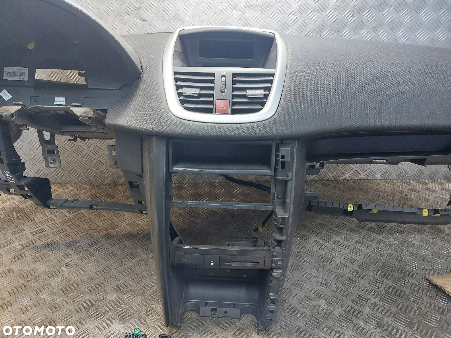 KOKPIT DESKA PODUSZKI MODUŁ AIRBAG PEUGEOT 207 I 9663593480 96500674 - 8