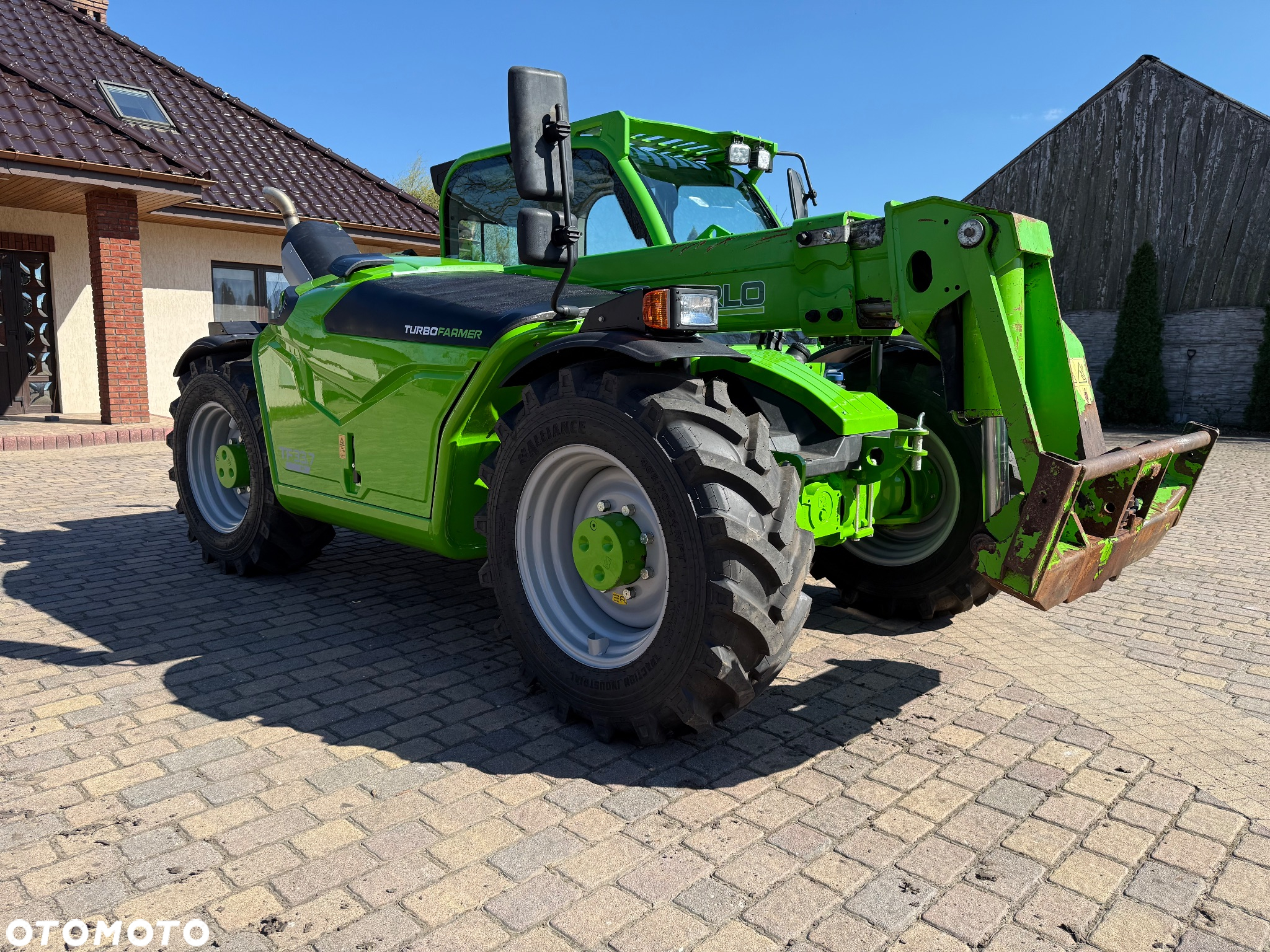 Merlo TF 33,7 2019 3,5 mph Turbofarmer 4x nowe opony Niska 2,15m - 7