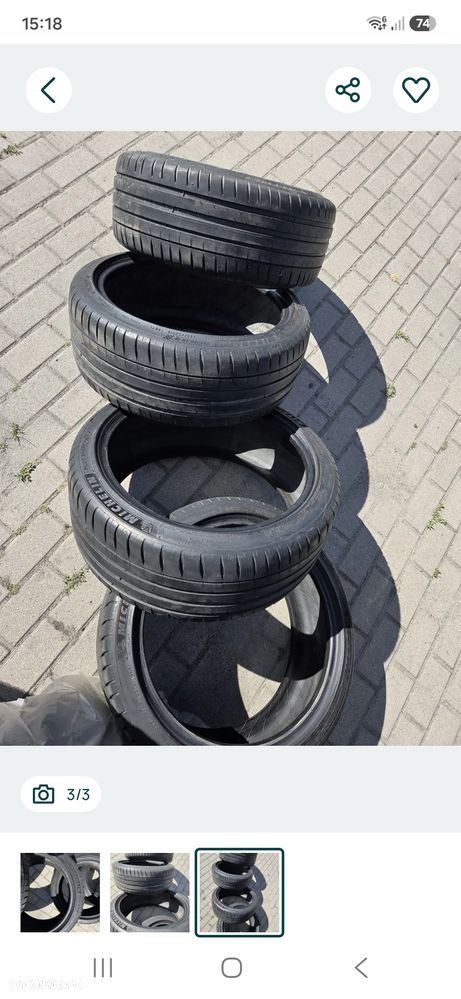 Opony Letnie Michelin Pilot Sport 4 225/40 R18 92Y XL | Komplet 4 szt. - 4