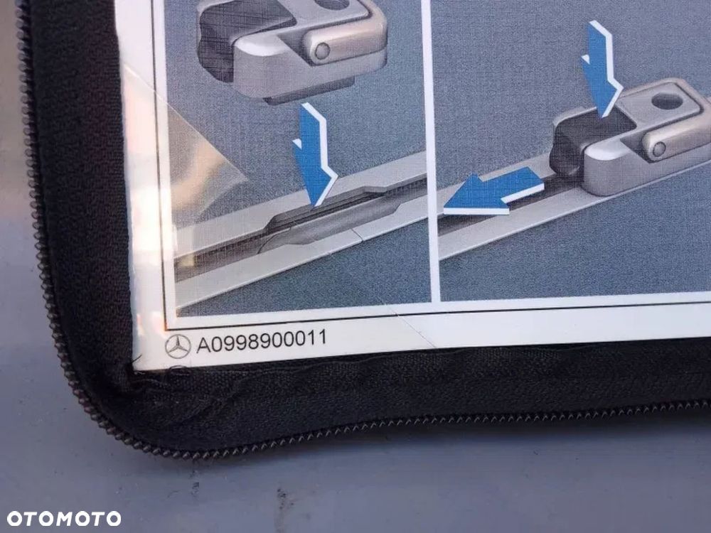 Roleta Bagażnika Haki Uchwyt Mocowanie Mercedes W212 Kombi A0998900011 - 6