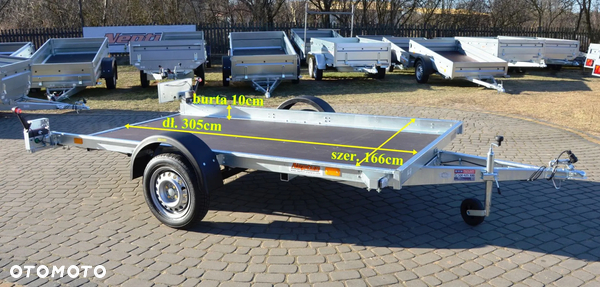 Neptun PRZYCZEPA SAMOCHODOWA MULTI N7-305 MULTI 305X166 CM, DMC: 750 KG GN152