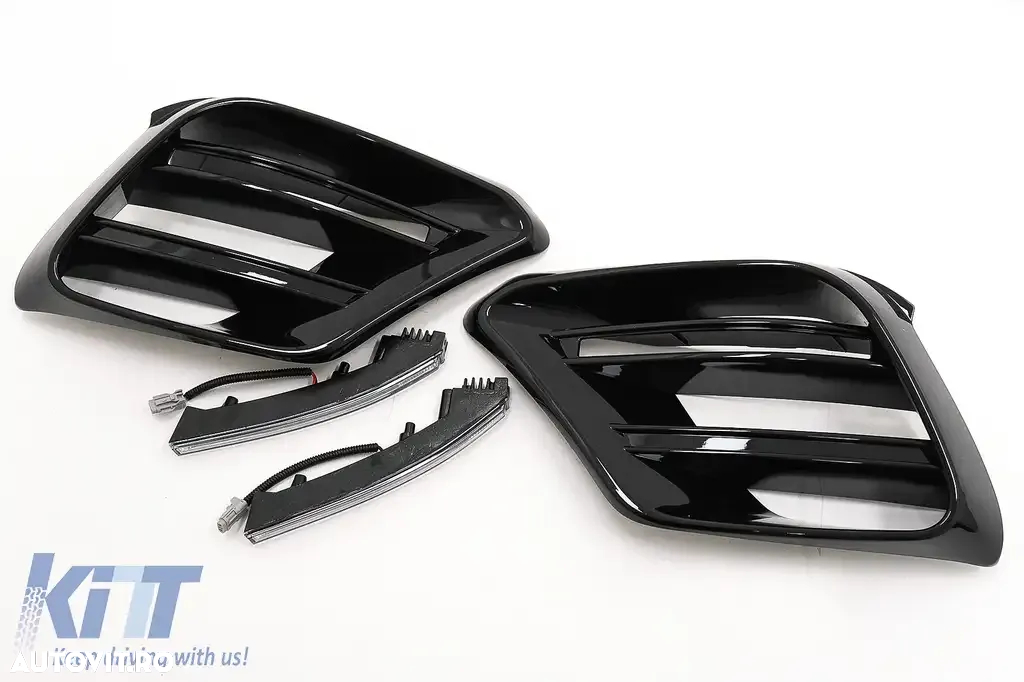 Pachet Aero Mercedes S-Class W223 Sport Line (2020-) Negru Lucios - 3