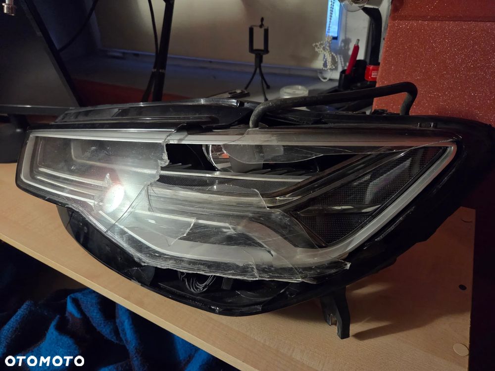 ORYGINALNA Lampa lewa Full LED Matrix z Audi A6 C7.5 (polift) - 3