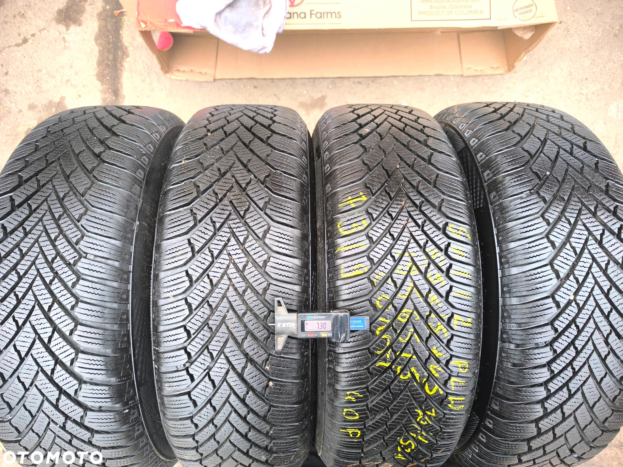 195/65R15 91T Opony Zimowe Zima CONTINENTAL WinterContact TS860 7,5mm Legnica ALU-RAD 195/65 - 6