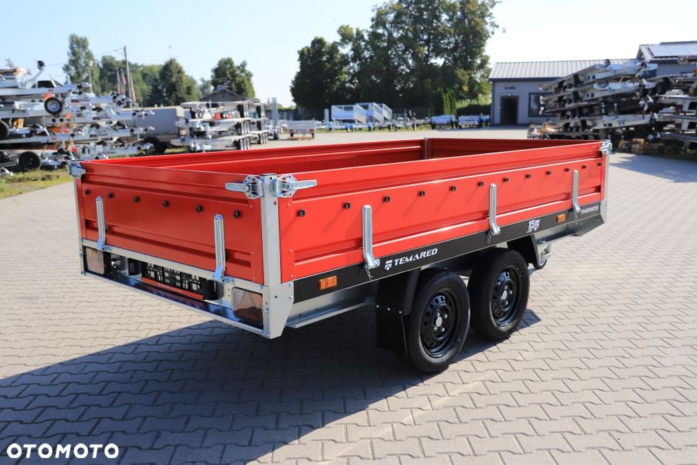 TEMARED TRANSPORTER LIMITOWANA EDYCJA  3015/2 0,75T 304x153x40 cm, dmc 750 kg, Full LED - 21