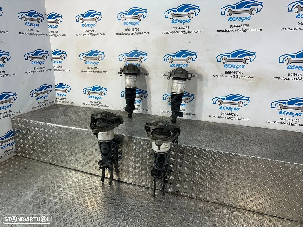 Conjunto Amortecedores Suspensão Frente Frontal Tras Traseiro VW Volkswagen Touareg 7L6412021T 7L6412022T 7L6512022E 7L6512021AG - 4