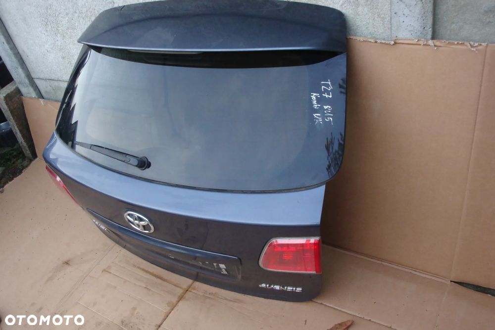 TOYOTA AVENSIS T27 klapa tylna kombi lak 8S6 - 3