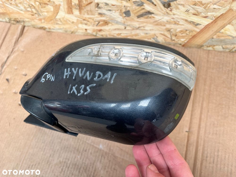 HYUNDAI IX35 IX 35 Lusterko lewe Kod lakieru: 5K 6pin - 4