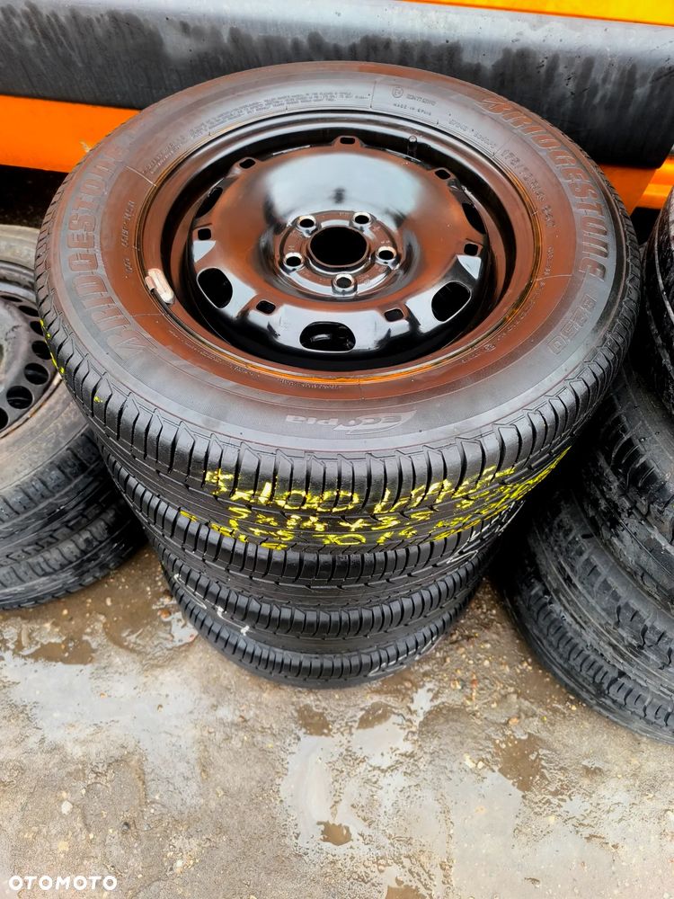 5x100 Felgi Stalowe Stal 14 Koła Letnie Lato SKODA FABIA PRAKTIK ROOMSTER RAPID SEAT IBIZA CORDOBA TOLEDO IV 4 VW FOX POLO Legnica ALU-RAD 175/70 5,5mm - 2