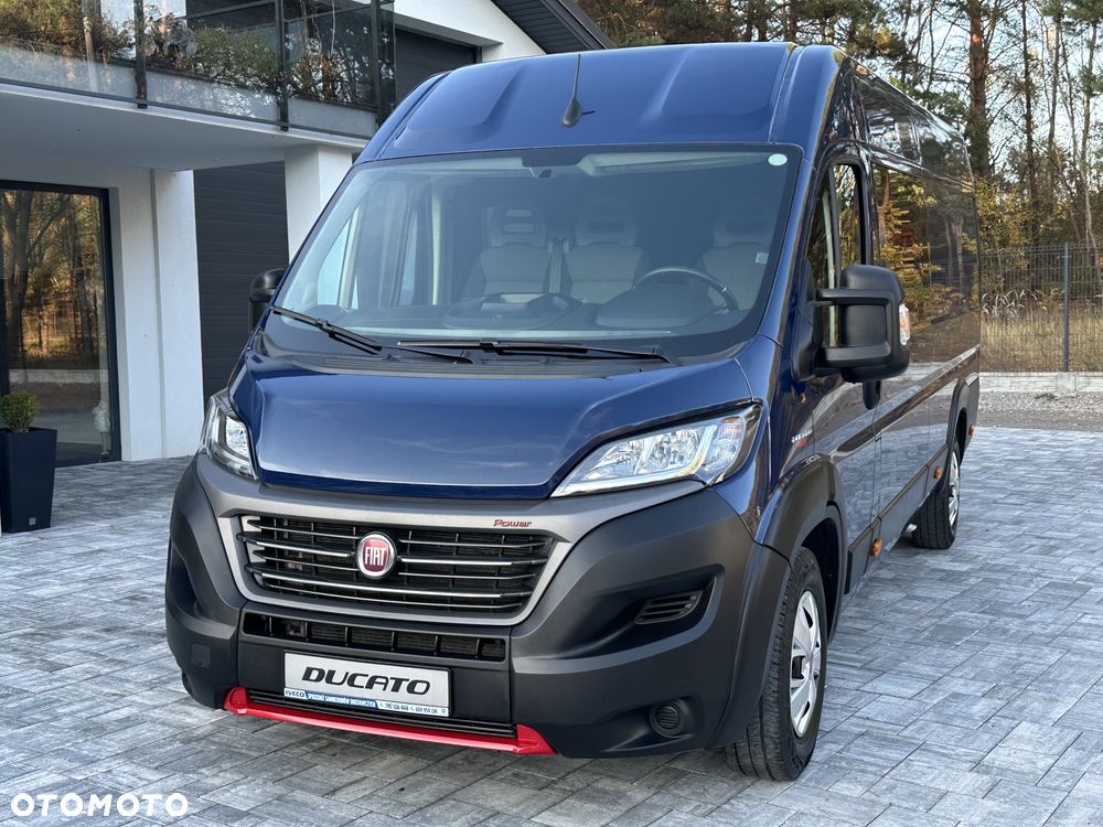 Fiat Ducato L4H2 Brygadowy 7 osób / Bogate wyposażenie / 2.3 POWER 160 KM / Wzmacniany Heavy / DMC 3500kg / Atrakcyjny wygląd / Salon PL / FV23% - 15
