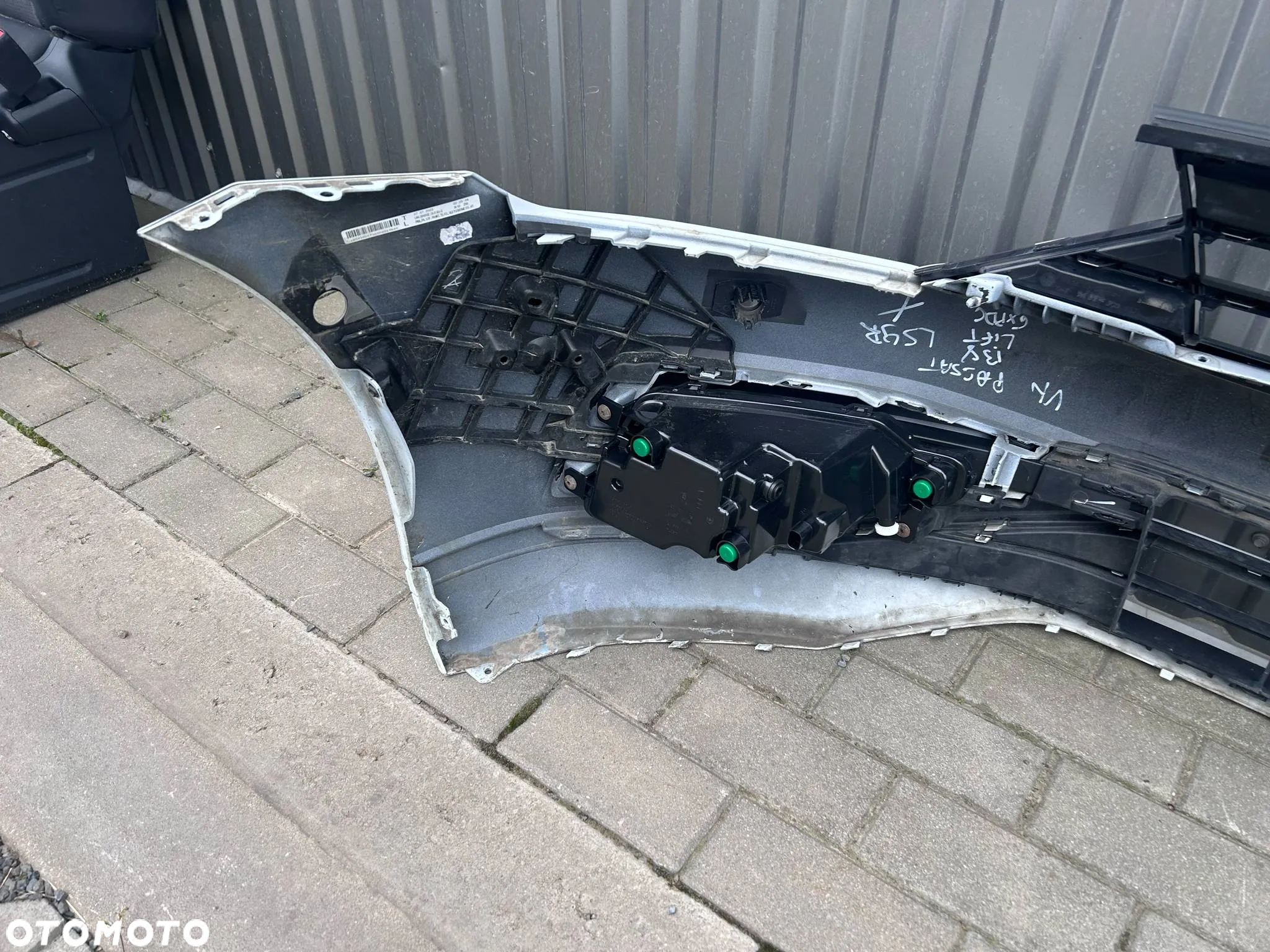 Vw Passat B8 Lift Zderzak Przód Przedni Kompletny 6xPDC LS9R - 9