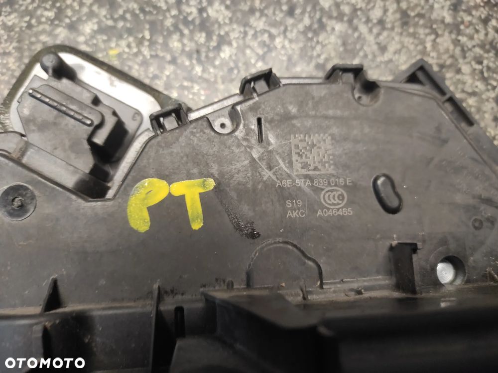 ZAMEK DRZWI LEWY PRAWY TYLNI 5TA839015E 5TA839016E VW PASSAT B8 GOLF 7 SKODA OCTAVIA 3 RAPID FABIA 3 KAROQ KODIAQ SPRAWNY WYSYŁKA !!!!! - 4