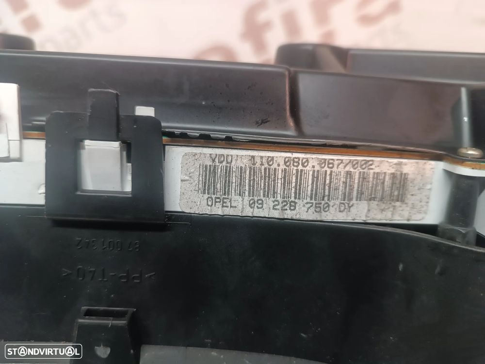 QUADRANTE OPEL ASTRA G 1.7DTI REF: 09228750 DY - 4