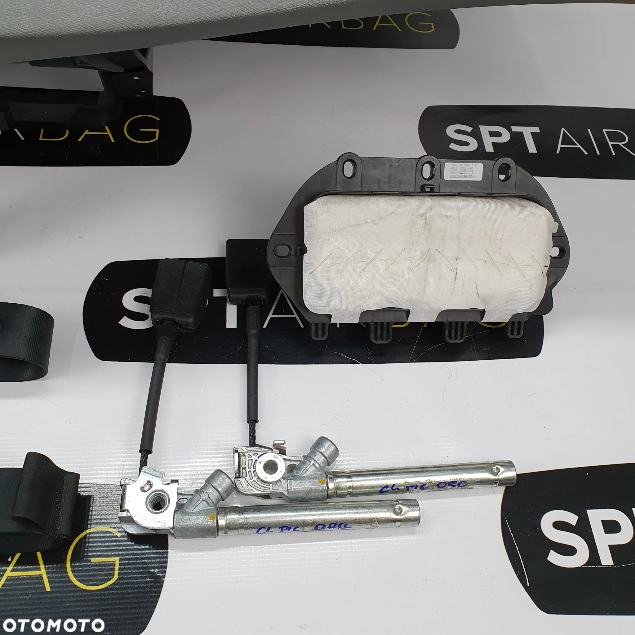 CITROEN C4 PICASSO C4 GRAND PICASSO DESKA ROZDZIELCZA KONSOLA KOKPIT PULPIT PODUSZKI AIRBAG AIR BAG PASY KIT SET - 9