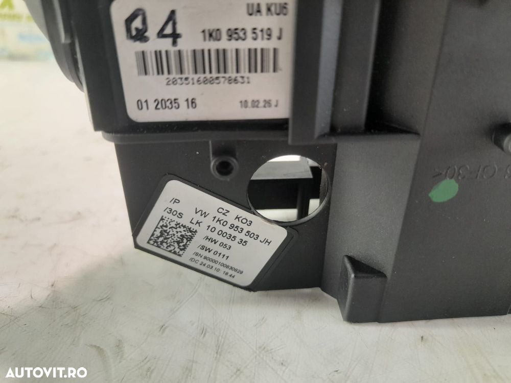 Ansamblu manete spira volan 1K0953503JH Volkswagen VW Golf 6 [2008 - - 3