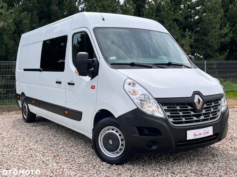 Renault Master L3H2 2.3dCi 130KM, Brygadówka/Doka 6-cio Osbowa, Klima, Tempomat, WEBASTO, Salon Polska, Pierwszy Właściciel, FV 23%, Bardzo Zadbany !!! - 6