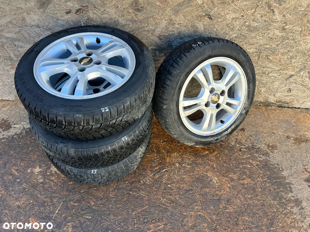 FELGI KOŁA KOMPLET CHEVROLET AVEO 15" 4x100 ET 45 - 17