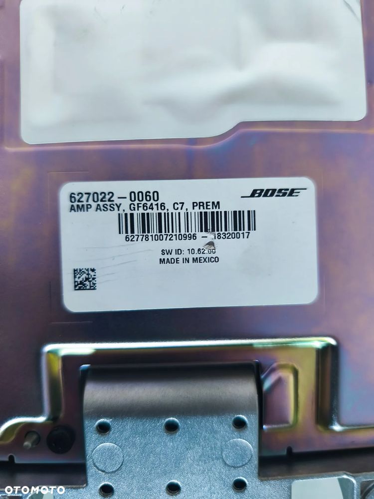 Audi A6 S6 C7 4G 2013 Wzmacniacz audio - 4