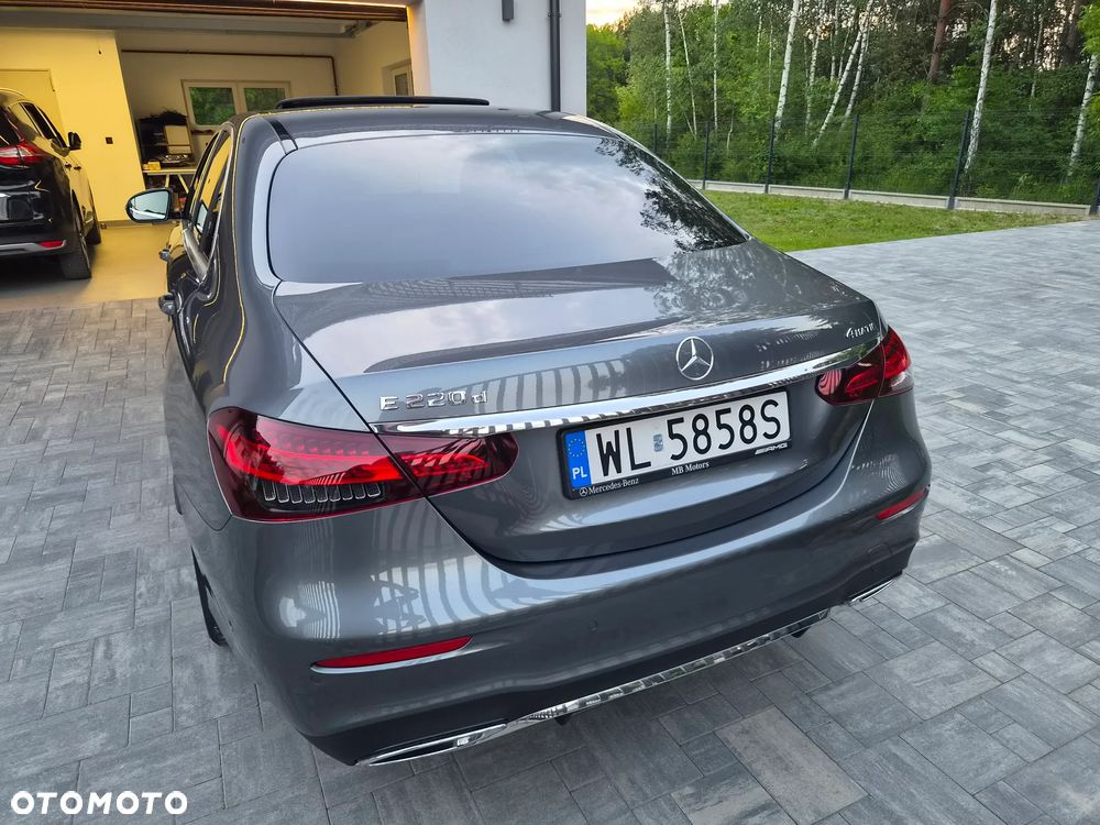 Mercedes-Benz Klasa E 220 d 4Matic 9G-TRONIC AMG Line - 37