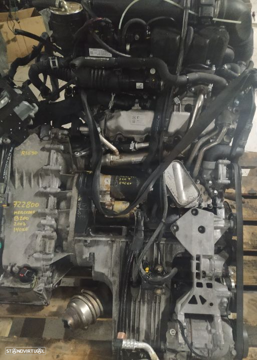 Motor Mercedes B200 A200 cdi  140cv om 640.941 om 640 940  W245 centralina - 4