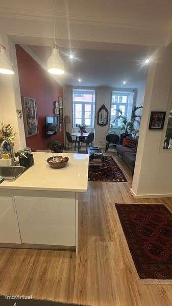 Vendo apartamento em santos renovado por arquiteto t1+1 - Grande imagem: 3/11